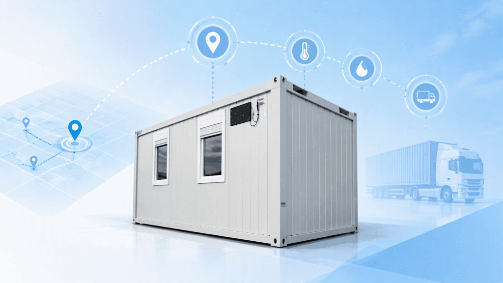 RETURN: Nizkoogljična najemna modularna enota s sistemom za sledenje Designer
